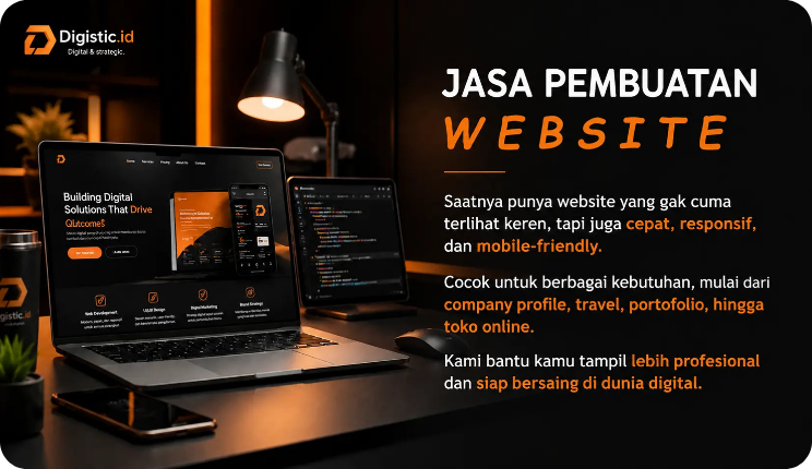 Jasa Pembuatan Website Digistic.id - Agensi Digital Marketing Kreatif & Strategis